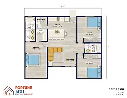 ADU Floor Plan